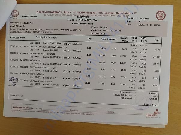 Abla - Treatment Bills