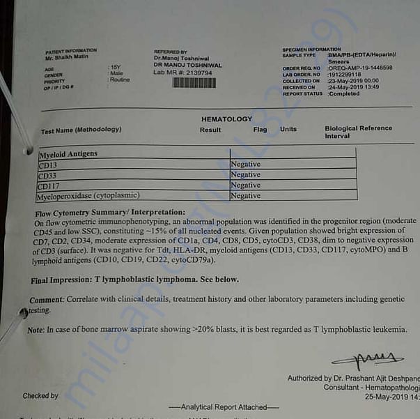 Medical Report