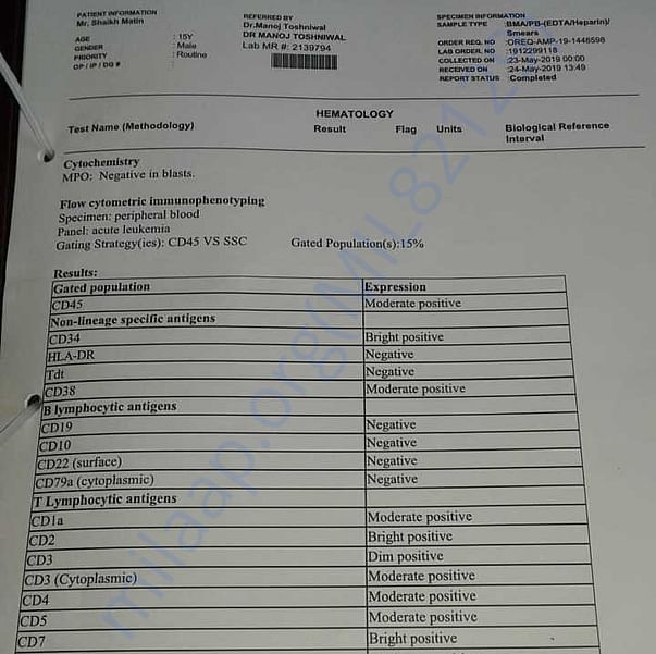 Medical Report