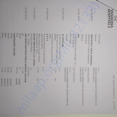 Medical Report