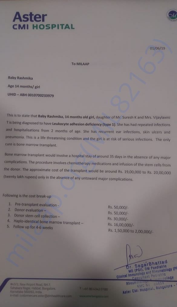 Estimation letter