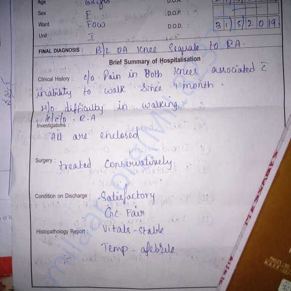 Medical Report