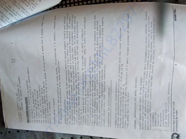 Report and bill