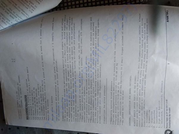 Report and bill