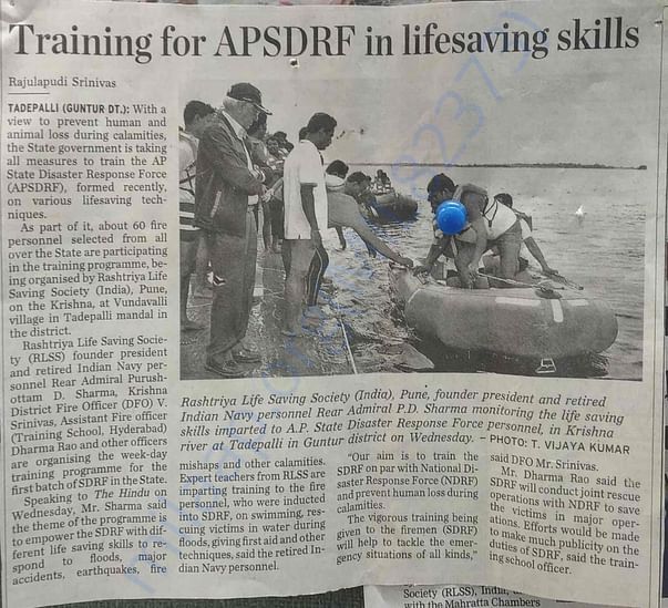News Paper Article about RLSS