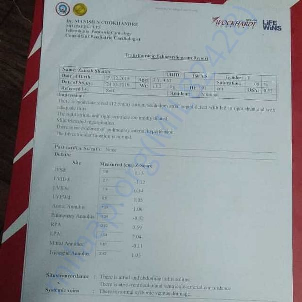 Medical Report