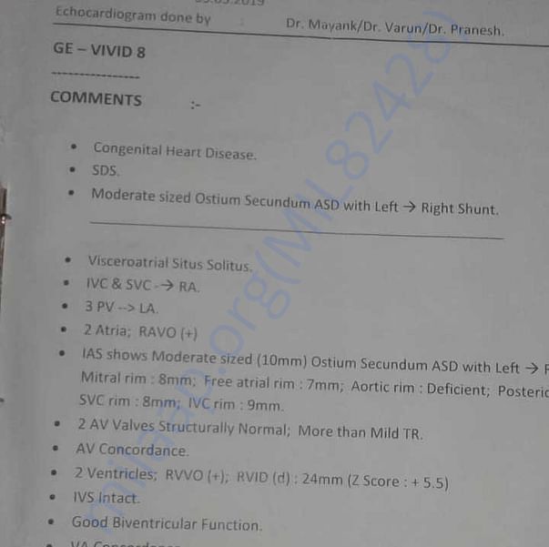 Medical Report