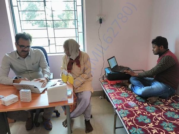 Clinic in progress