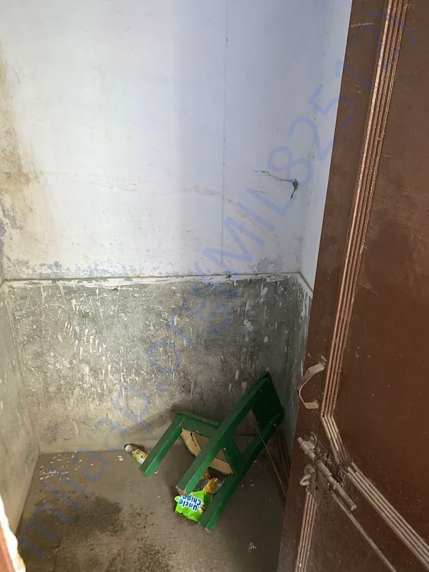 Unmaintained janitor room