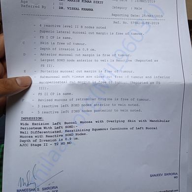 Medical Report