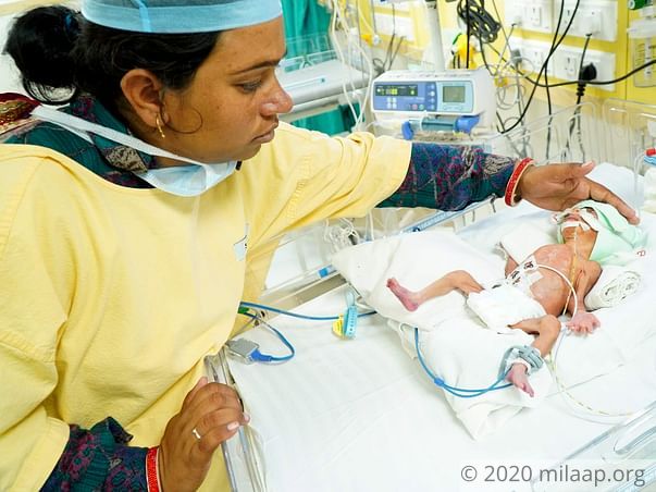 Baby of Sushila needs your help to survive