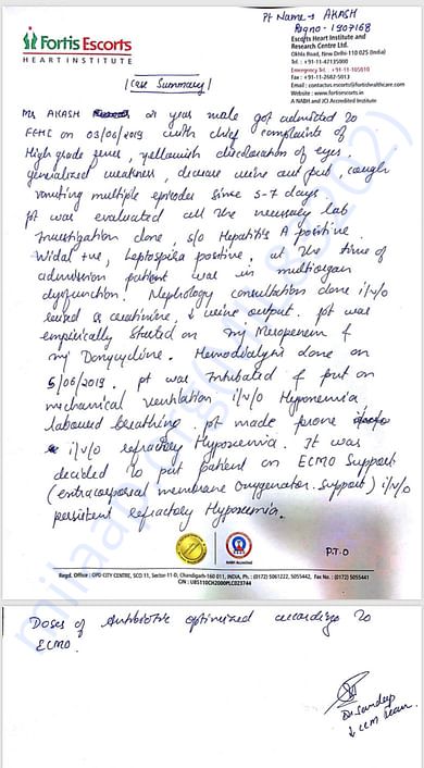 Medical Report