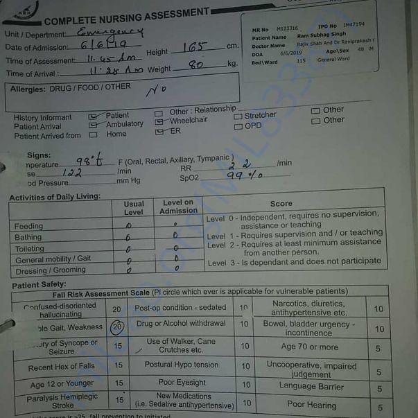 Medical Report