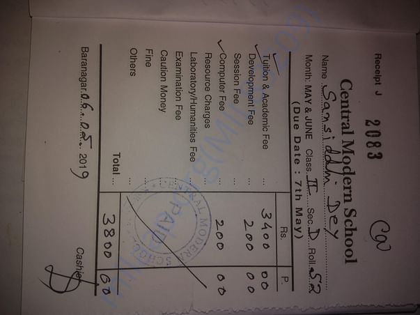 School fees 2
