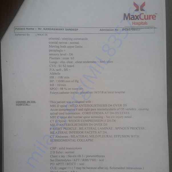 Medical Report