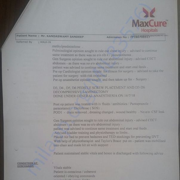 Medical Report