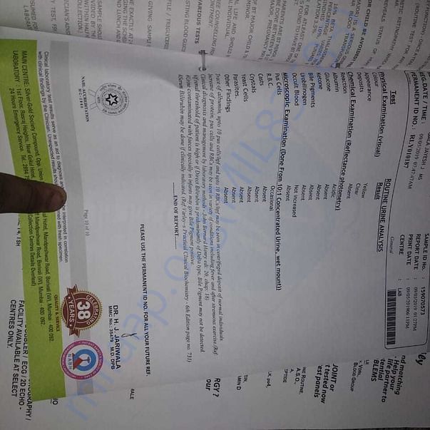 Medical Report