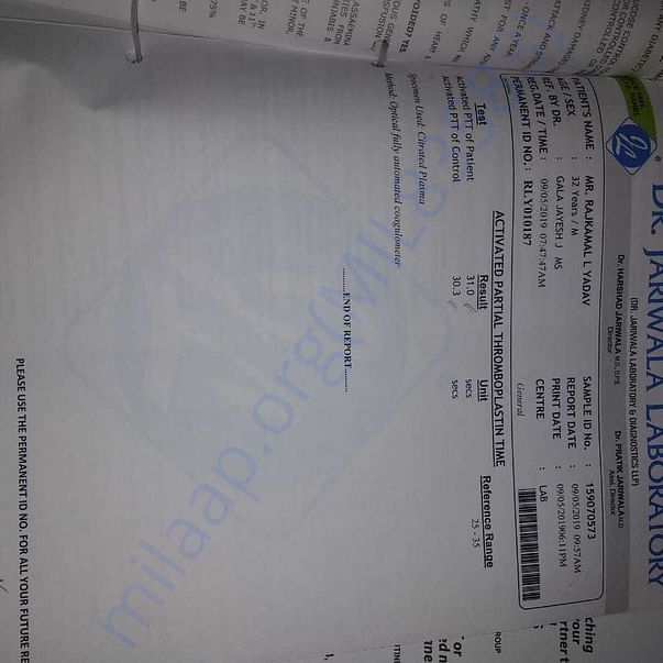 Medical Report