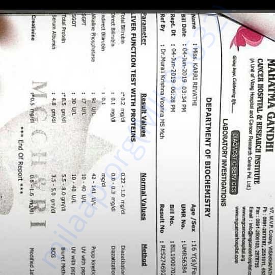 Medical Report
