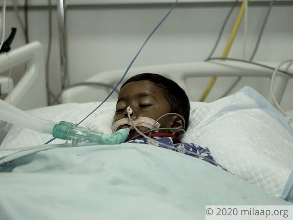 Tyahiya Eyadul Ali needs your help to undergo his treatment