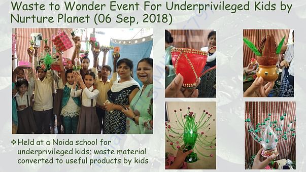 Waste to Wonder event at gyankiran foundation