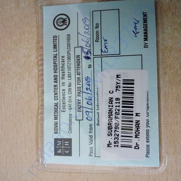 Admission letter
