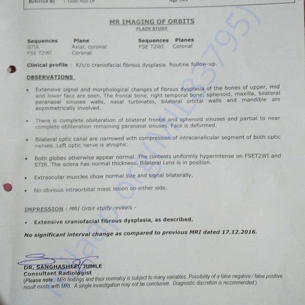 Medical Report