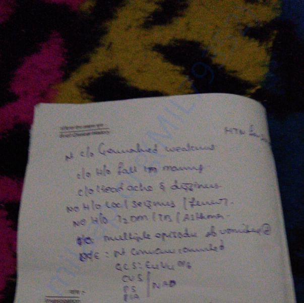 Medical Report