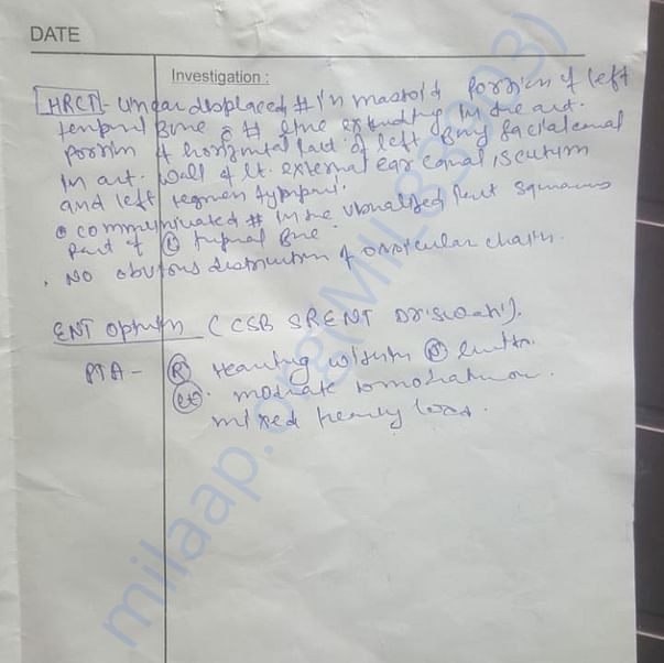 Medical Report