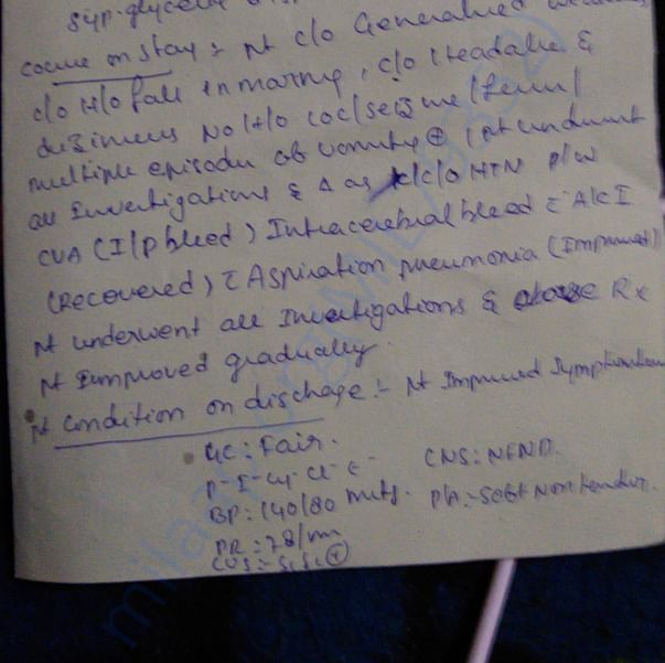 Medical Report