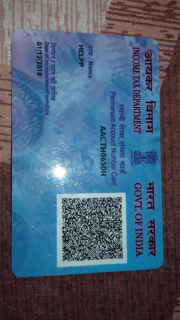 Pan card