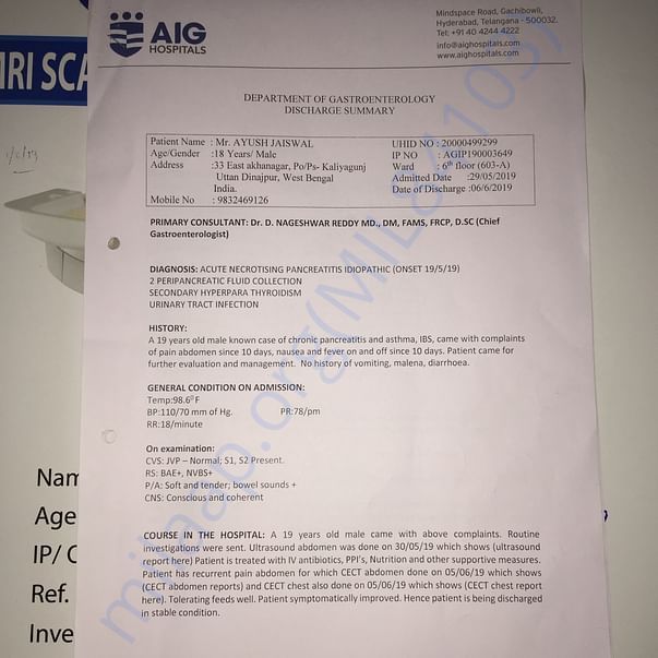Medical Report