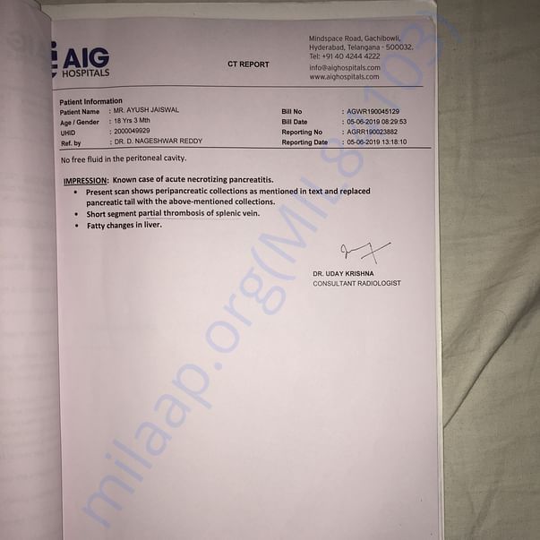 Medical Report