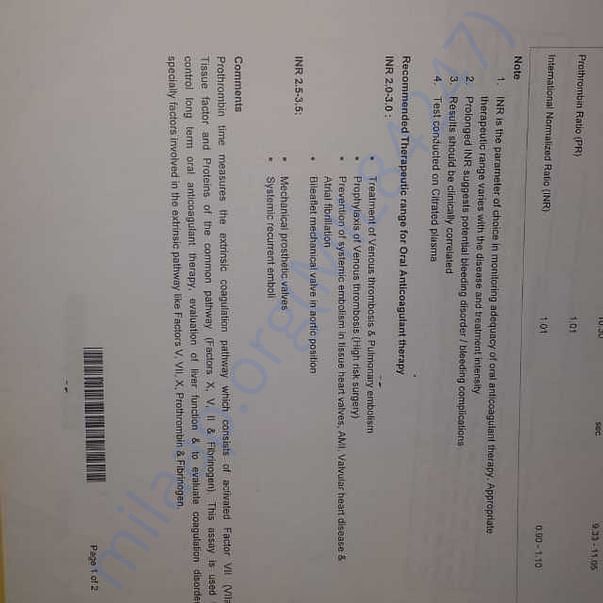 Medical Report