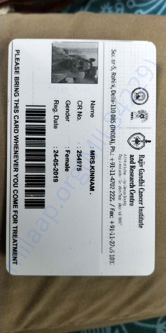 Hospital Card