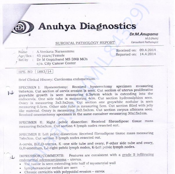 Medical Report