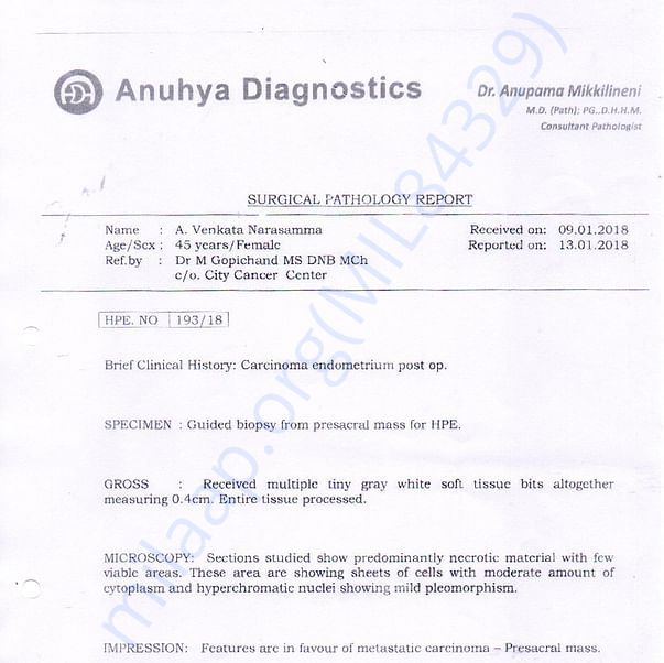 Medical Report