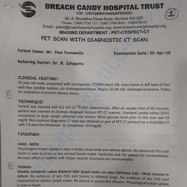 Medical Report