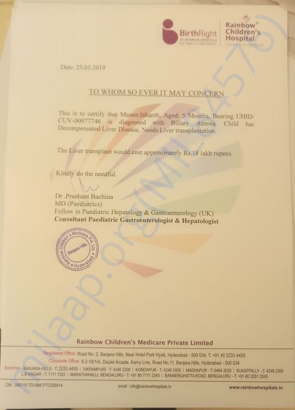 Estimation letter