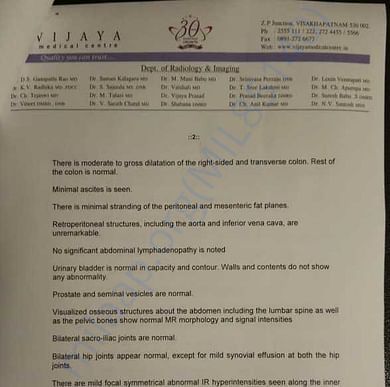 Medical Report