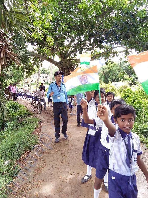 Our Students in Independence Day