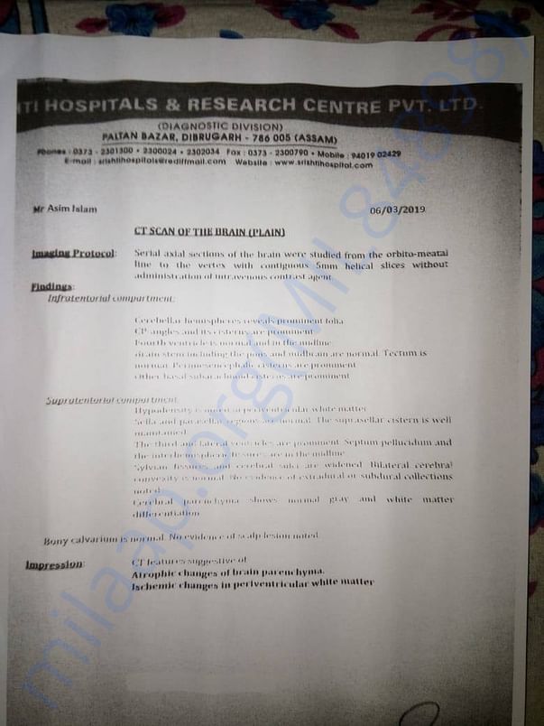 Hospital report