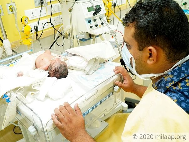 Baby of Pooja needs your help to survive