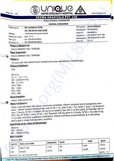 Medical Report