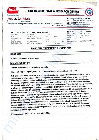 Medical Report