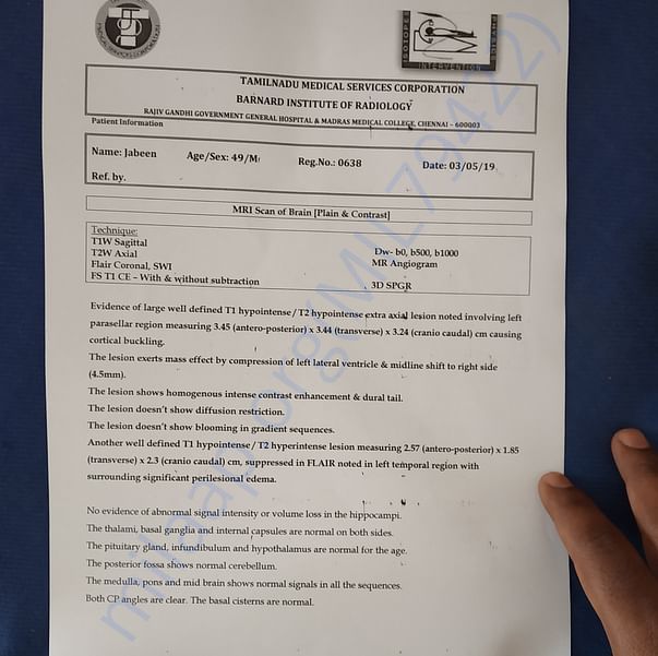 Medical Report