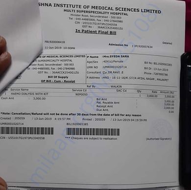 Medical Bill