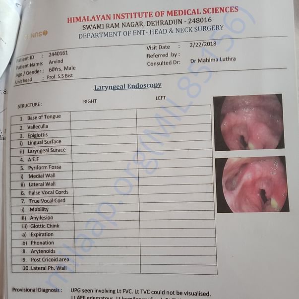 Medical Report