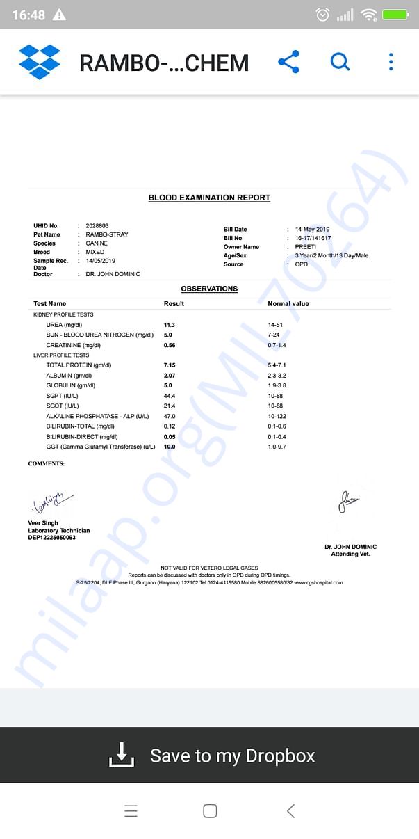 Test report 2