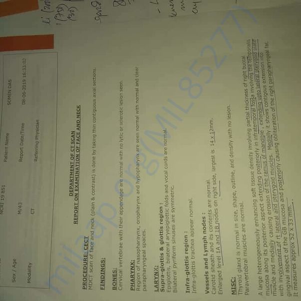 Medical Report